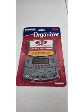 NEW Vintage Rolodex Electronics Personal Organizer RF-3 Franklin New In Package